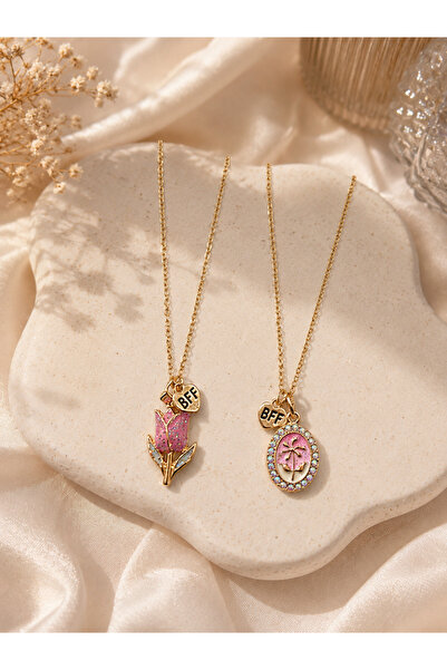 Eloré Forever Friends Floral Necklace