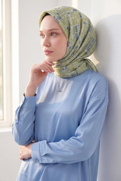 Silk Home Lorena - Soft Eşarp Melodi - Fıstık Yeşili - 73149-07