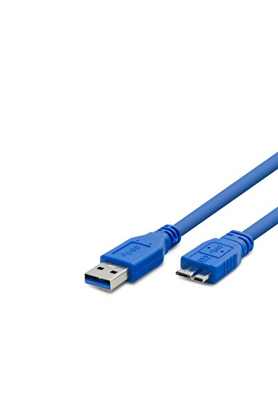 ForWhat كابل القرص الصلب USB3.0 إلى USB3.0 باللون الأزرق بطول 100 سم لأجهزة ا...