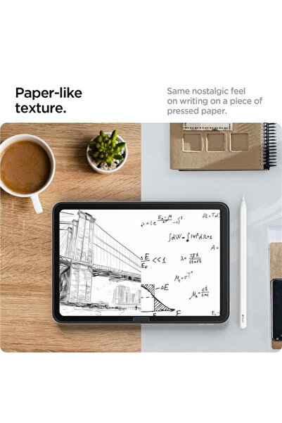 Spigen Protector tactil din hârtie pentru iPad 10.9 2022 Mat, fără reflexii