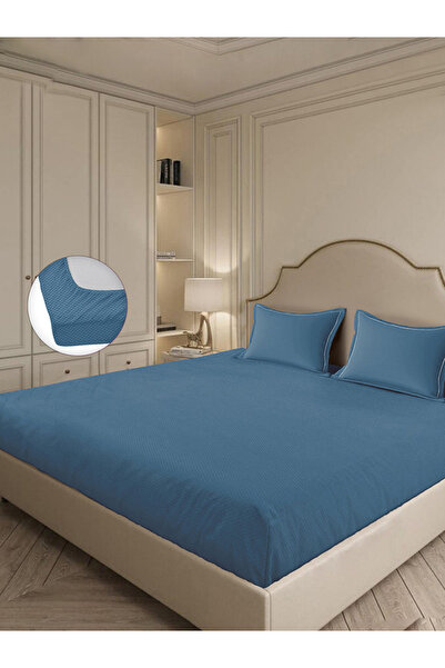 Mulberry Living By Styli طقم أغطية سرير من 3 قطع، 100% قطن، بنقشة مربعات صغير...