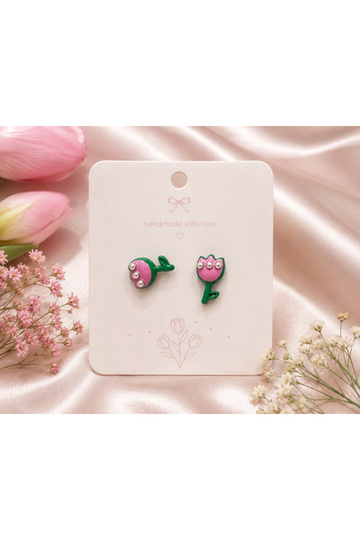 Eloré Spring Tulips Studs