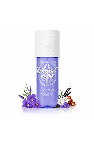 V.V LOVE Spray de corp parfumat pentru femei V.V.LOVE®, Floral Violet, Fragra...
