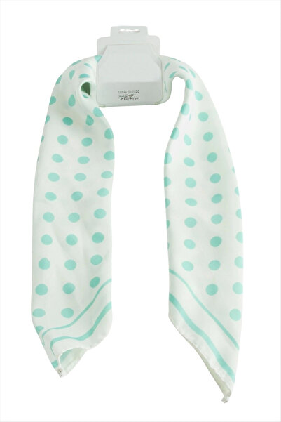 Generic Brand Spotted Zr Satin Scarf 50*50 cm