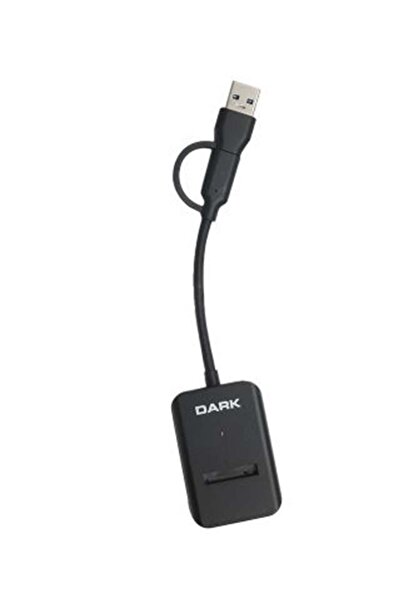 BSD محول توصيل القرص المحمول Dark USB-A + USB-C 10- M Key M.2 NVMe SSD DK-AC-...