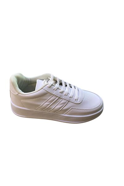 güven kundura Flat Sole Lace-Up Sneakers