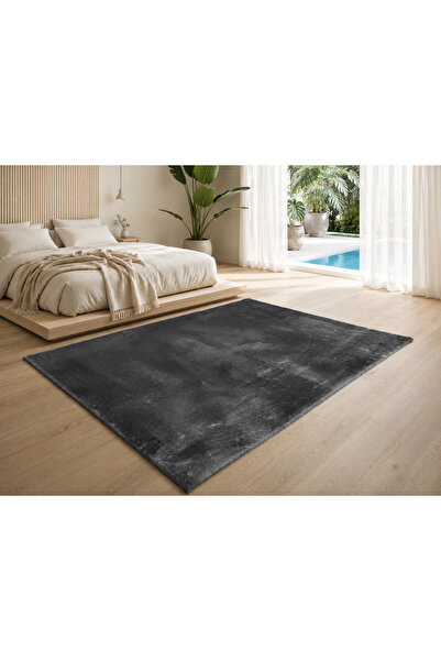 Dumonde Covor Cashmere gri închis 140x200 cm