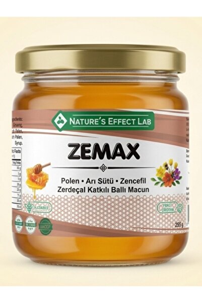 Natures Effect Lab Zemax Polen Arı Sütü Zencefil Zerdeçal Katkılı Ballı Macun...