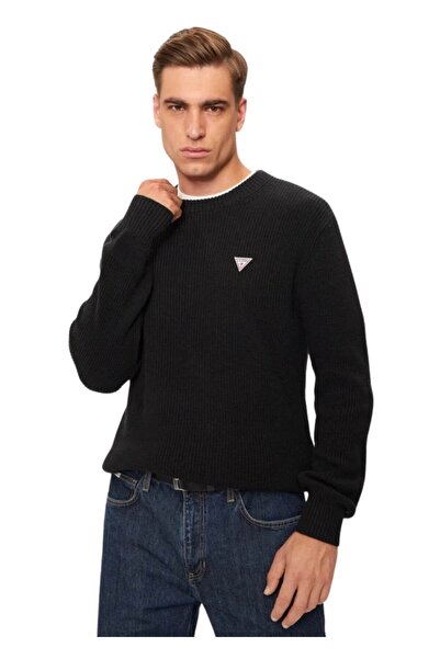 Guess Jeans Πλεκτή Μπλούζα M4BR30Z3HM1-JBLK - Black - xl