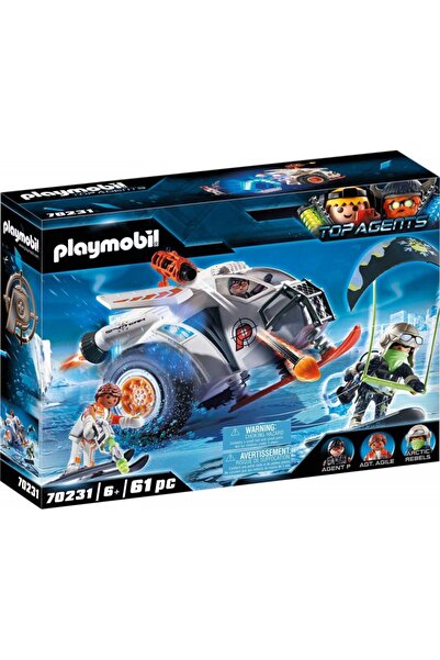 Playmobil Κορυφαίοι Πράκτορες V Χιονοπέδιλο της Ομάδας Κατασκοπευτών (70231)