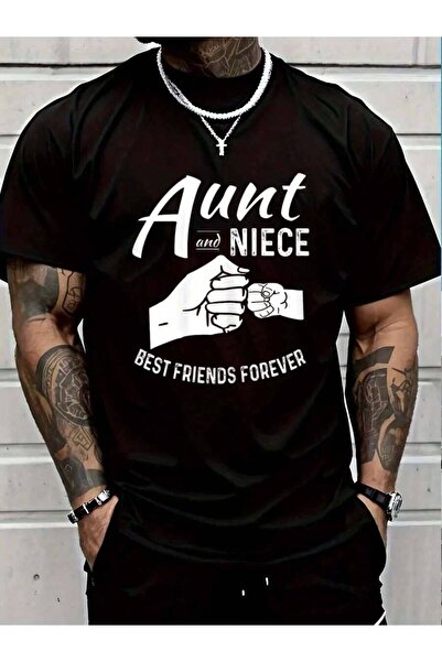 23ERVA 100% Cotton Aunt Niece Matching Outfits Women And Women's Men's Black ...