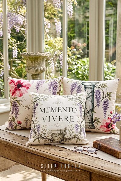 Sleep Garden Lavender Garden Design Decorative Throw Pillow Cover |   Modern ...