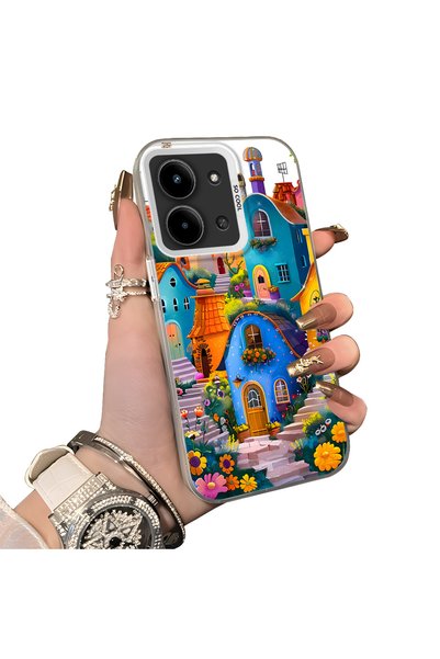 Hontinga حافظة هاتف Redmi 15C 4G متوافقة مع السيليكون ذات الحواف الصلبة وغطاء...