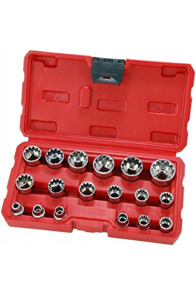 neilsen Set de chei tubulare cu blocare pentru angrenaje 6-24mm Torx Hex Imbu...