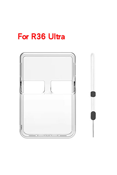 Choice1 Transparent shell Silicone Protective Case For R36 Ultra Handheld Gam...
