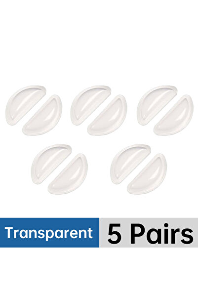 choice2 5pairs transparent 2/5 Pairs Glases Nose Pads Silicone Nose Support G...