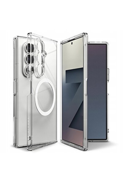 Ringke Husă FUSION MAGNETIC MAGSAFE GALAXY Z FOLD 7 Transparentă