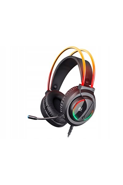 Defender's Căști cu microfon Defender Flame Lighted Gaming RGB + Gra