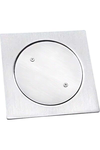 Duravel 15x15cm Stainless Steel Floor Drain Trap-Grade 304 Mirror Finish