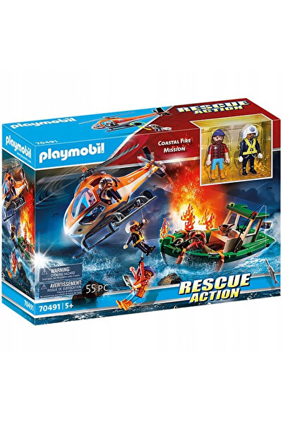 Playmobil Misiune de Salvare a Garda de Coastă 70491