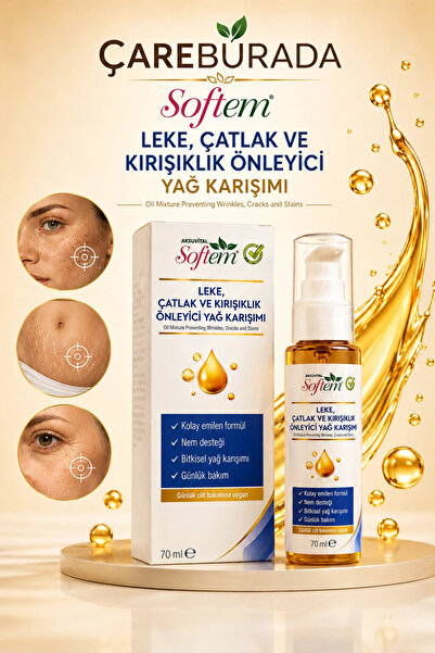 Softem Leke Çatlak ve Kırışıklık Önleyici Yağ Karışımı 70 ml