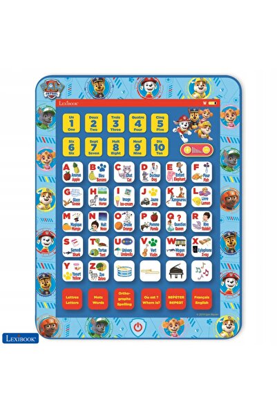 Lexibook Junior Tabletă educațională pentru copii cu numere și cuvinte - Patr...