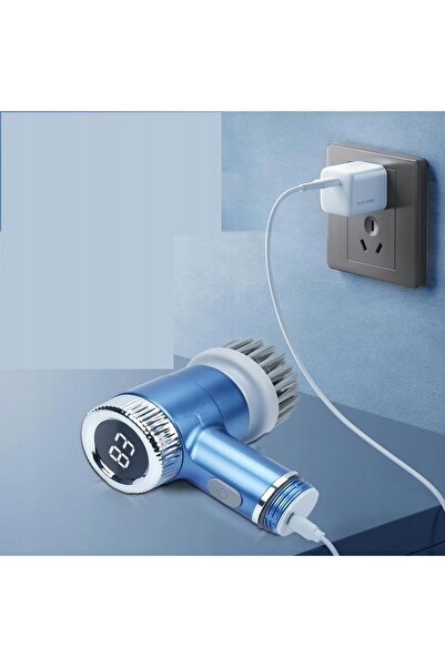 NO BRAND Perie electrică rotativă de curățare 5 în 1, set de instrumente pent...