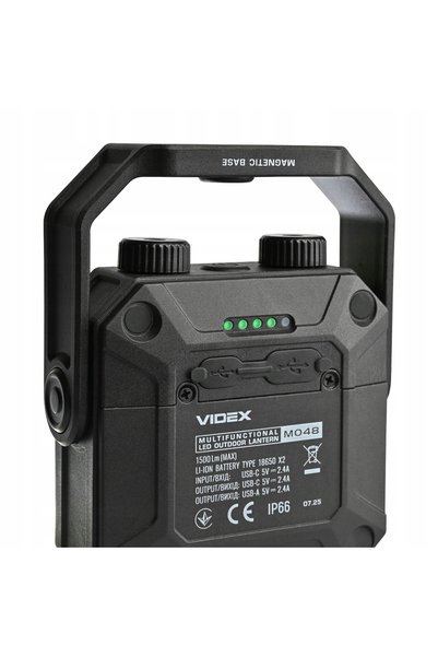 NO BRAND Lanterna LED Multifuncțională Portabilă Videx Vlf-M048 1500Lm 5000K
