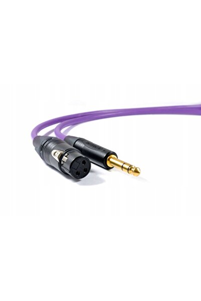 NO BRAND Cablu XLR mamă - Jack stereo de 6,3mm tată Melodika Mdjxs150 Mov 15m