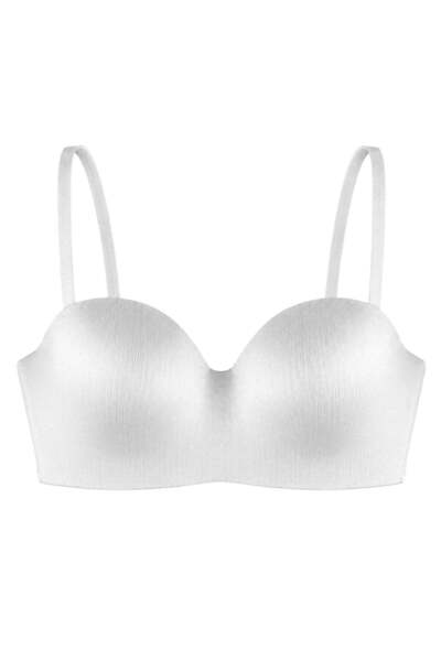 Cottonhill Σουτιέν χωρίς ραφές - Maris |   Κρεμ Σουτιέν Micro Underwire Γυαλι...