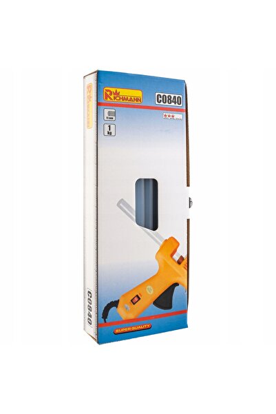 richmann Pistol de lipit la cald fără fir 80 W + batoane de lipici 11 mm 1 kg