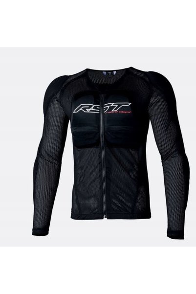 NO BRAND Tricou cu protecții Rst Armour Negru L/XL