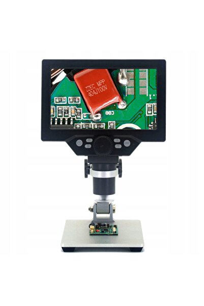 Mustool Microscop digital HD LCD 7 " 12MP 1200X cu suport