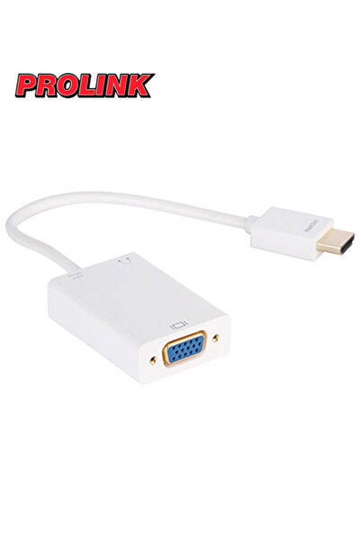 NO BRAND ADAPTOR HDMI - VGA + MINI-JACK 3.5 PROLINK MP 299A