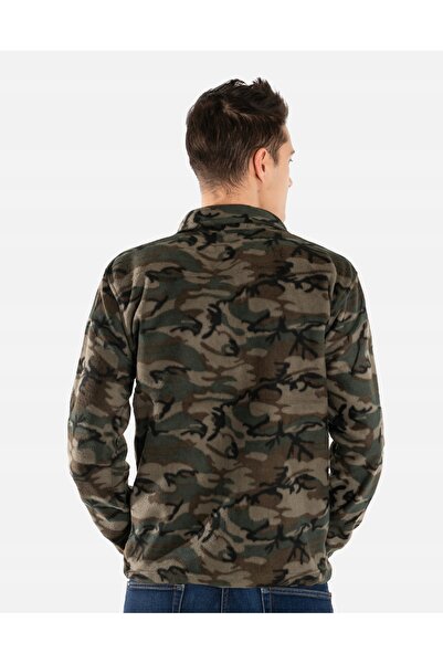 NO BRAND Hanorac călduros din fleece pentru bărbați Polar Moro 4653-01 R L