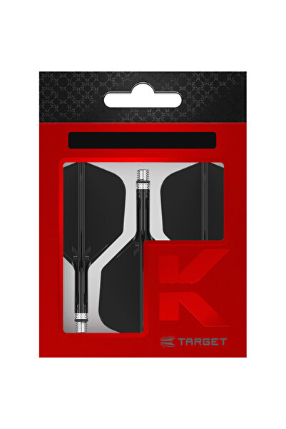 NO BRAND Săgeată rotativă Target K-Shift Shafty Feathers nr. 6 negre - medii