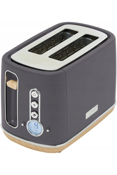NO BRAND Prăjitor de pâine Haden Dorchester HAD209313 Gri 930 W Stil retro 2 ...