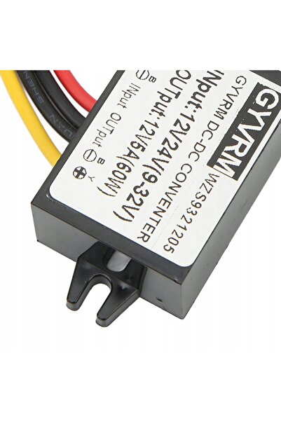 NO BRAND Convertor Regulator de Tensiune 9-32V la 12V 5A DC-DC IP67