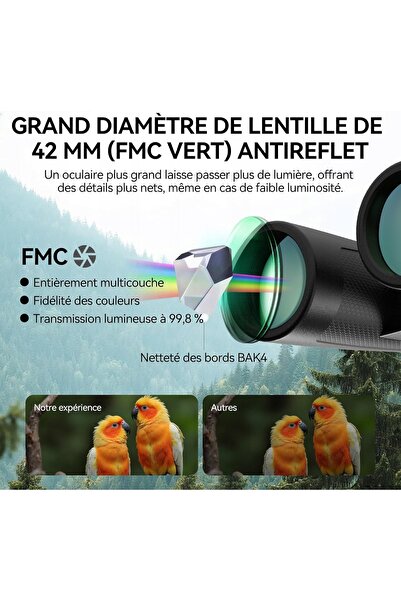 NO BRAND Binocluri Svbony Sv202 10X42 ED îmbunătățite, Telescoape, Corecție d...