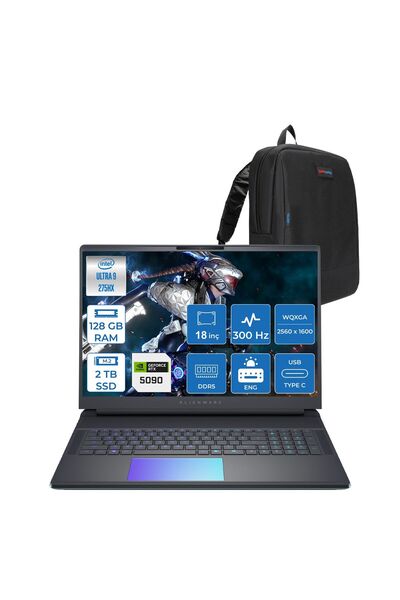 Dell Alienware 18 Area-51 AA18250 Ultra 9 275HX DDR5 128GB 2TB SSD 24GB/RTX50...