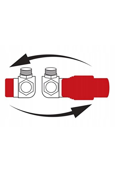 NO BRAND Set axial termostatic Ferro, conectori crom Cu Fi15 și Pex 16X2