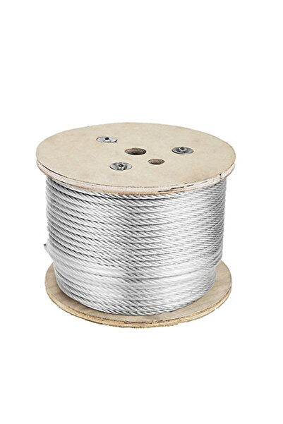 NO BRAND Sârmă de oțel 4mm Lina 150m Atest Galvanizată Fv