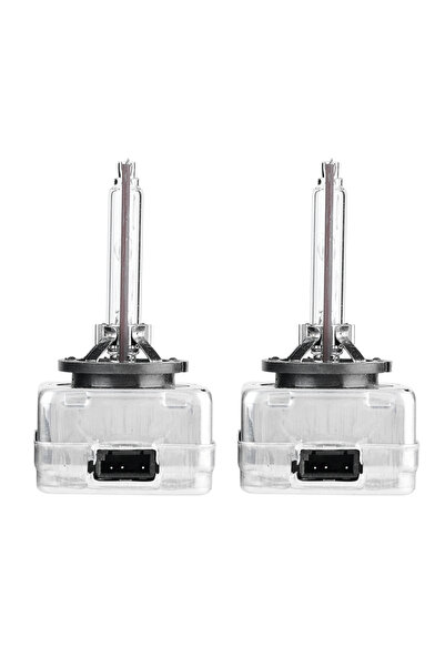 NO BRAND 2x Bec D1S Xenon, Lampă de înlocuire Xenon, 6000K, 35W, Albastru des...