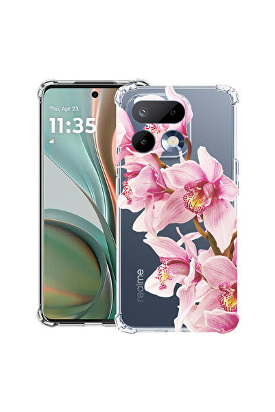 bestcase ®   Противоударен калъф Husa за Realme 16 Pro 5G, Флорален - Елегант...