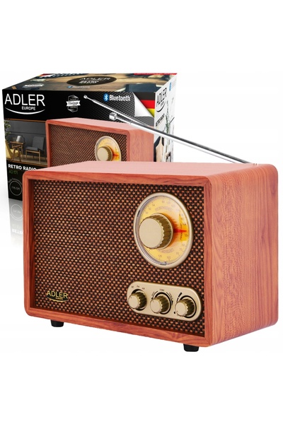 adler Radio retro de bucătărie Bluetooth FM/AM cu telecomandă TONÓW