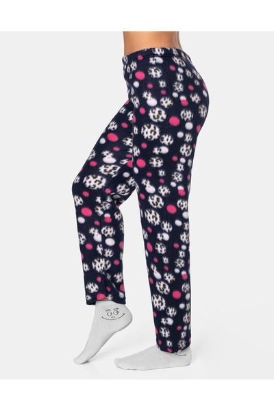 NO BRAND Pijamale groase și călduroase de damă, din fleece pufos, bluză, pant...