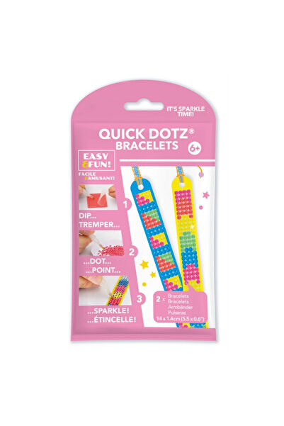 diamond dotz Set DIY creativ - bratari Neon, pictura cu diamante