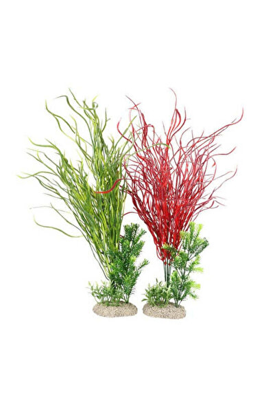 AQUA D'ELLA Plant XL Lily Grass Aquarium Decor