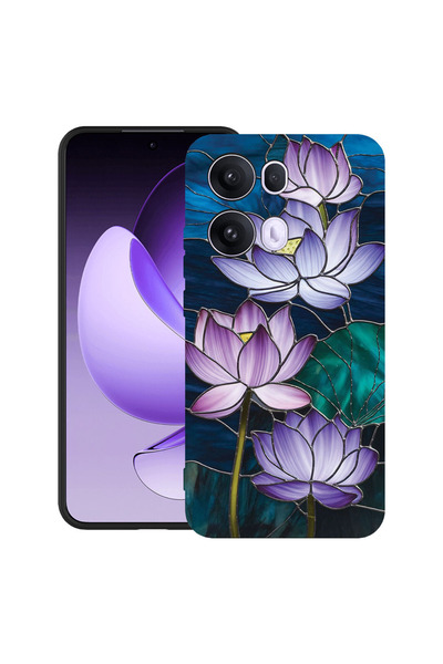 bestcase ®   Θήκη TPU Υπέρλεπτη Husa για OPPO A6 / A6x / A6s, Φλοράλ - Λωτός ...