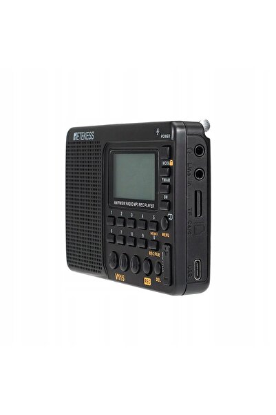 NO BRAND Radio portabil Retekess V115, FM/AM/SW, radio mic de bucătărie, alim...